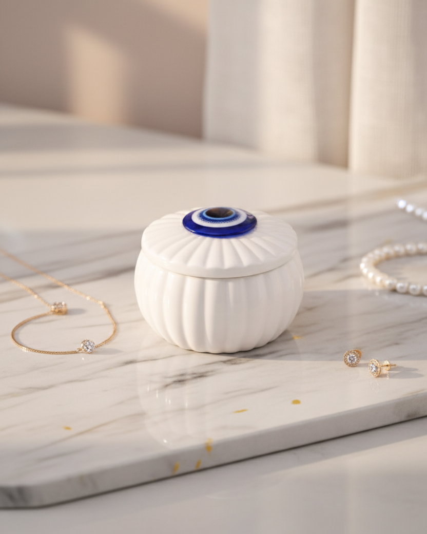 Evil Eye Trinket Keeper - Set Of 2 