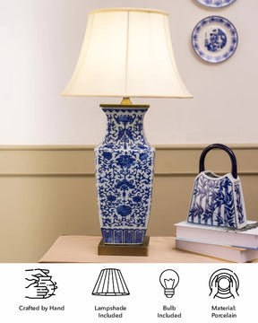 'Simons' Porcelain Vase Table Lamp