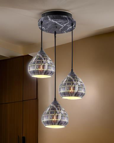 Brick Pattern Pendant Light 