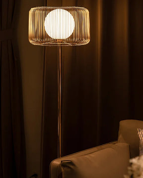 French Gold Floor Lamp - The Decor Kart 