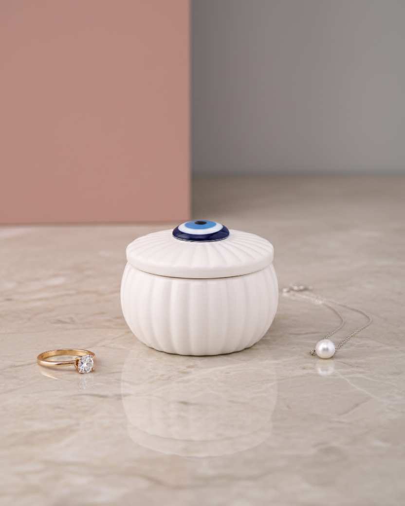 Evil Eye Trinket Keeper - Set Of 2 