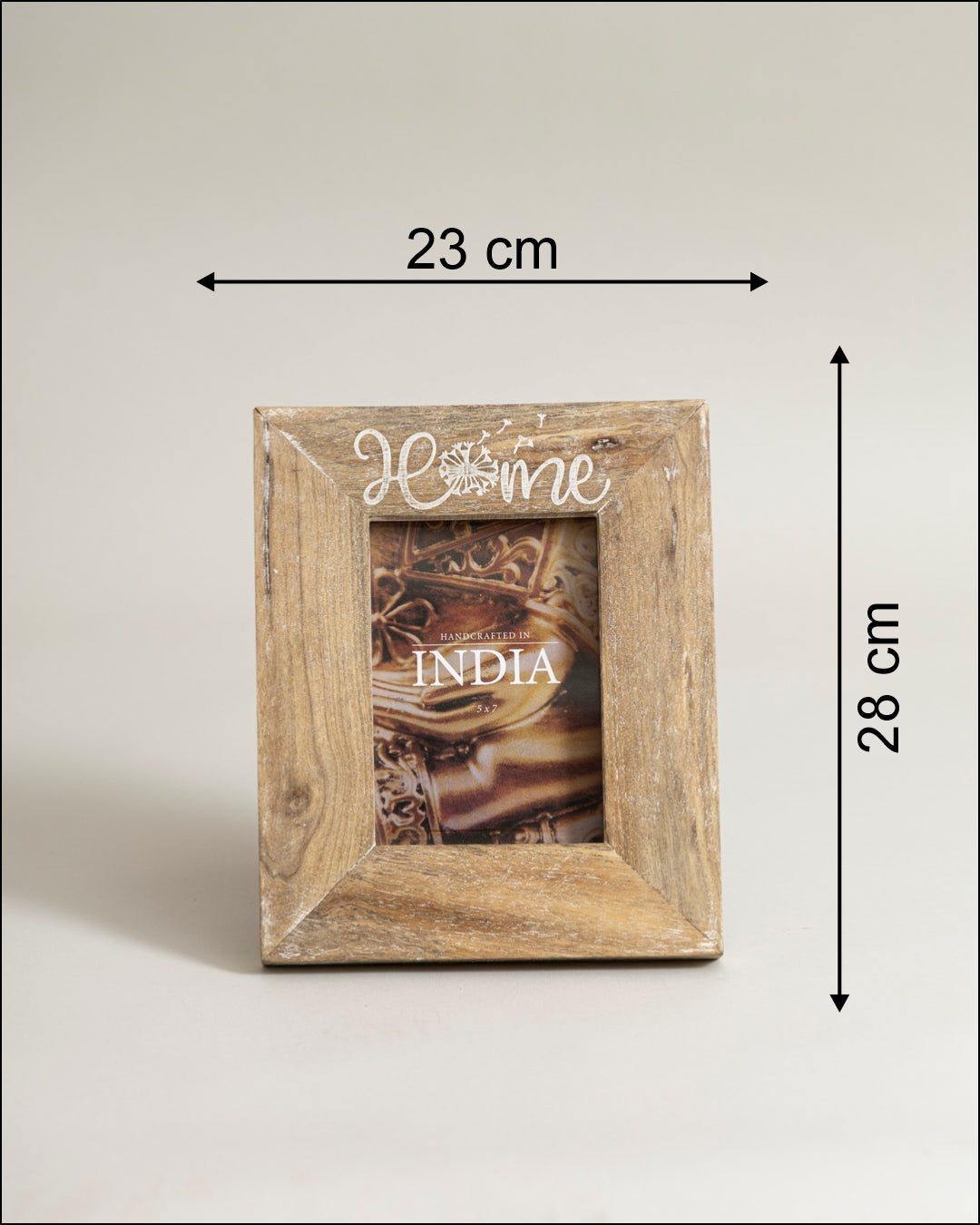 Home Rustic Wooden Photo Frame 