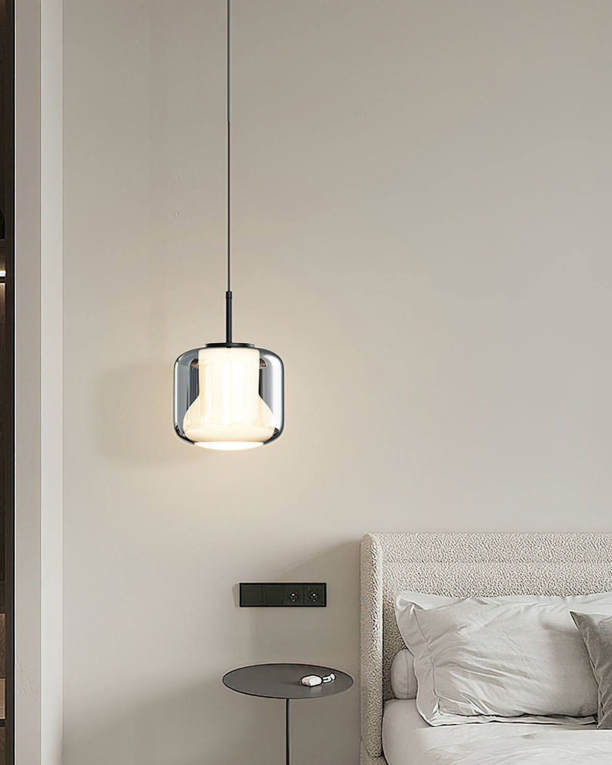 Glass Capsule Pendant Light 