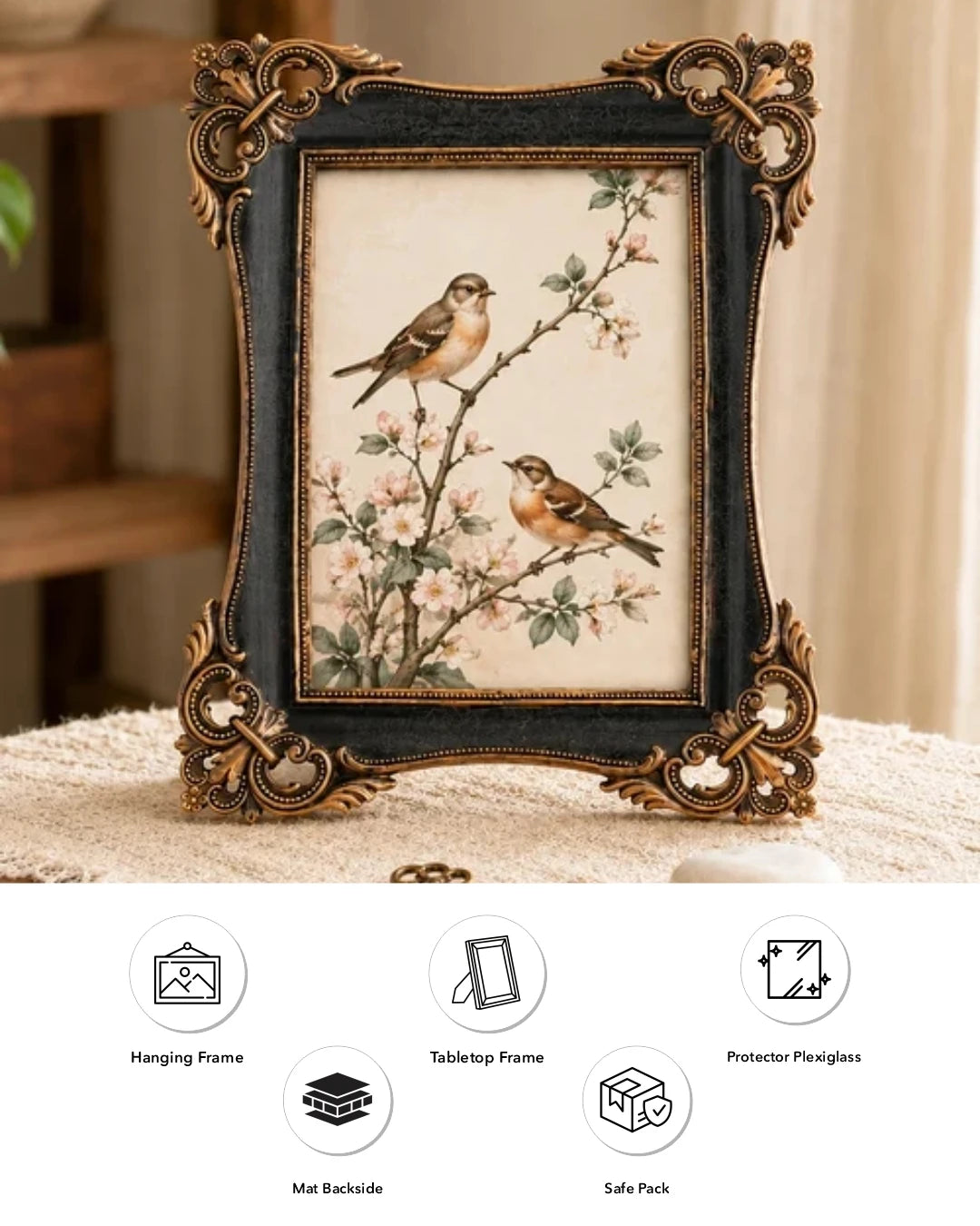 Vayle Victorian Photo Frame 