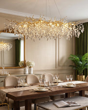 Frosted Vine Branch Chandelier