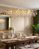 Frosted Vine Branch Chandelier 