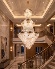 Versailles Grand Cascade Double Height Chandelier