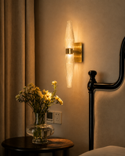 Aurelia Twin Crystal Wall Sconce