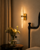 Aurelia Twin Crystal Wall Sconce 