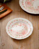 Blush Floral Garden Quarter Plate 