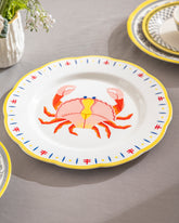 Coastal Crab Scallop Plate 