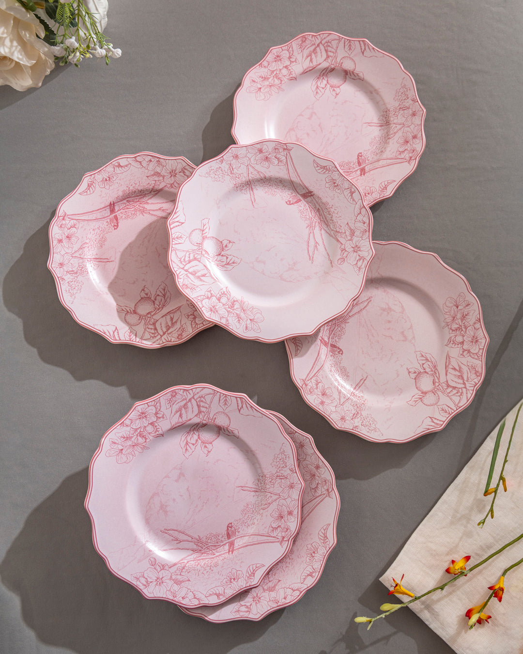 Rose Blush Quarter Plate 