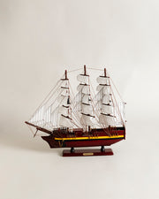 Scarlet Sea Raider Decorative Ship Model