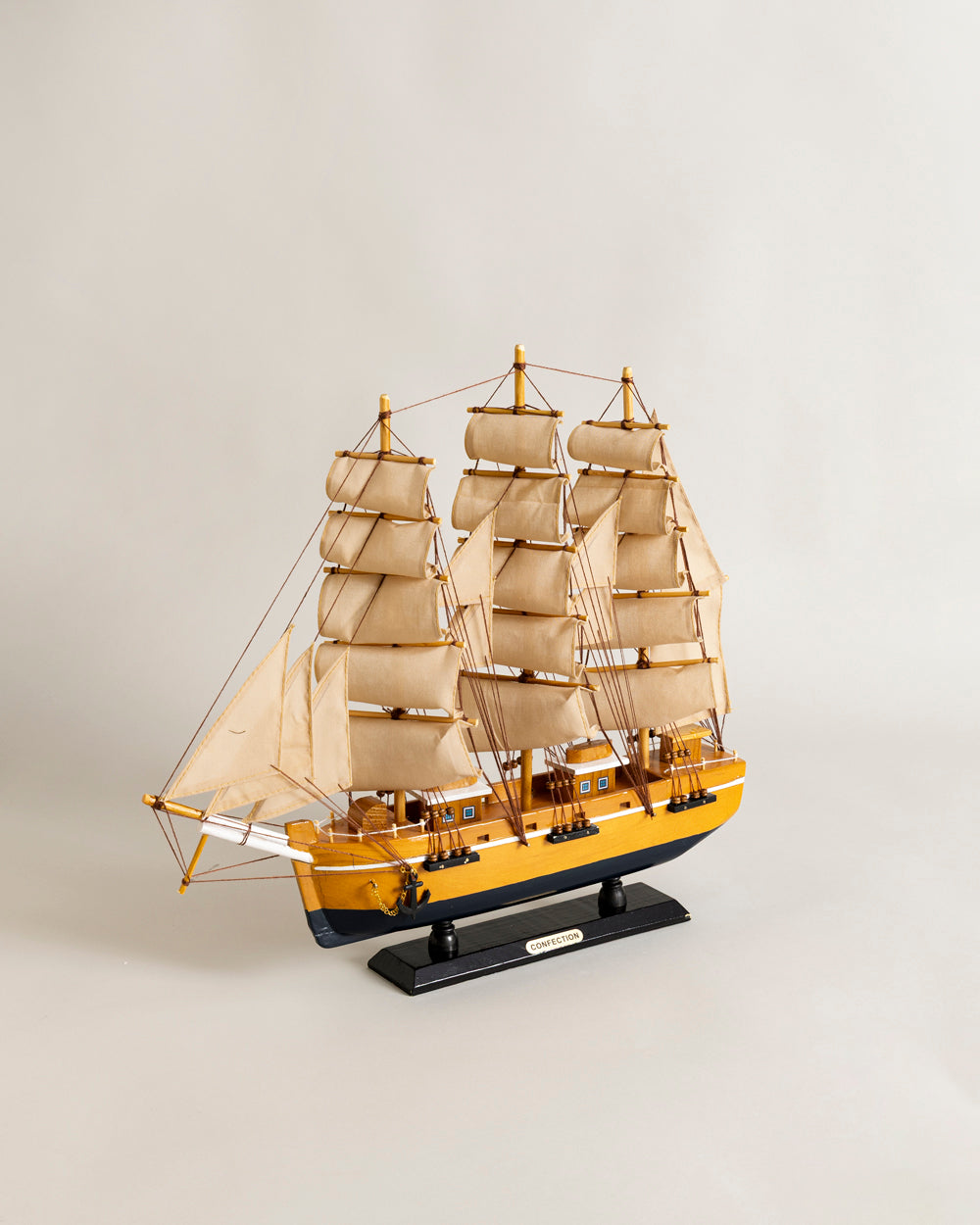 Vintage Sea Raider Decorative Ship Model