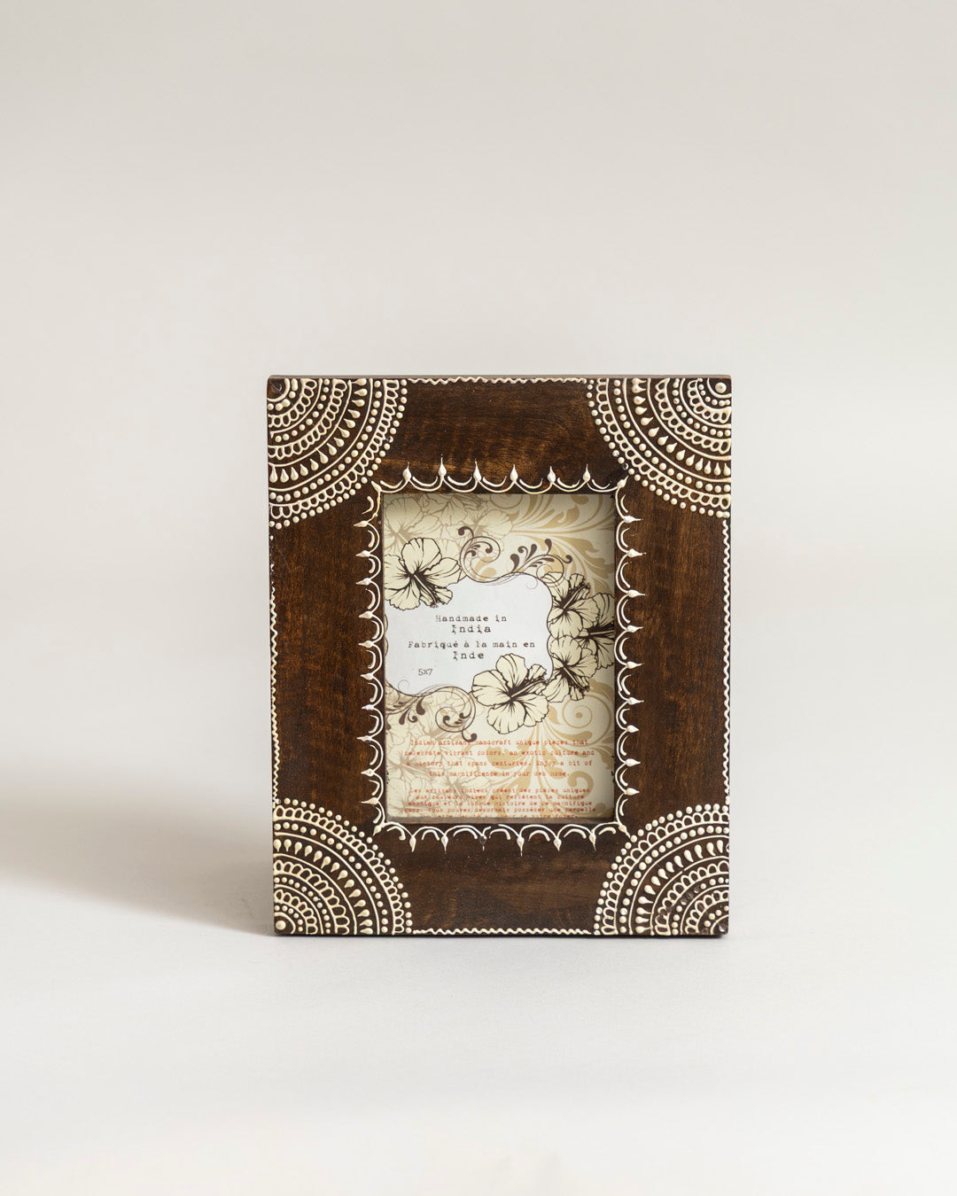 Mandala Heritage Wooden Photo Frame 
