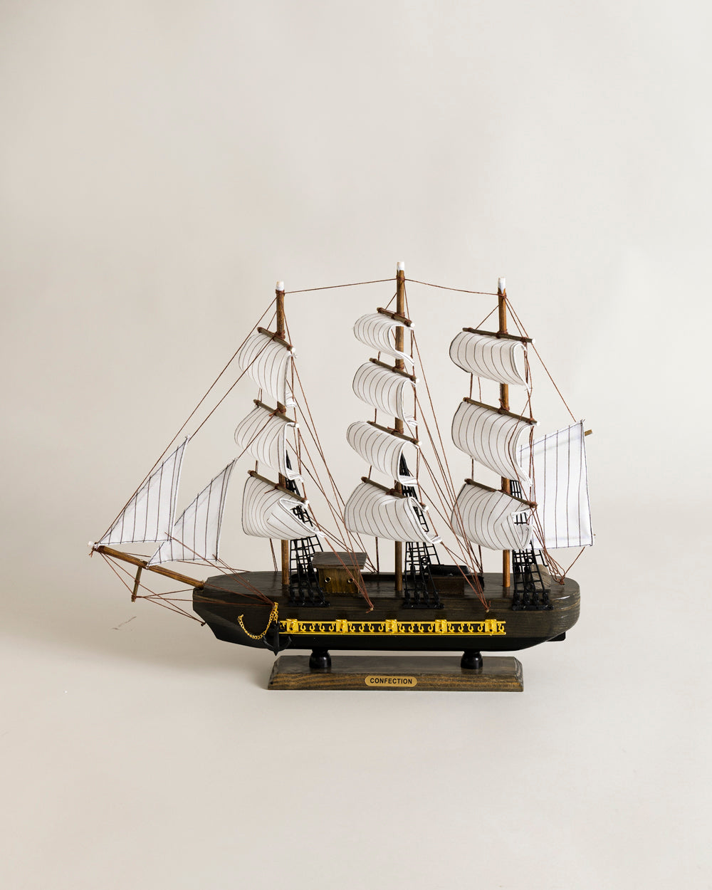 Black Pearl Corsair Decorative Ship Model