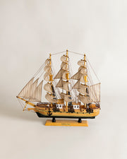 Royal Treasure Galleon Decorative Ship Model