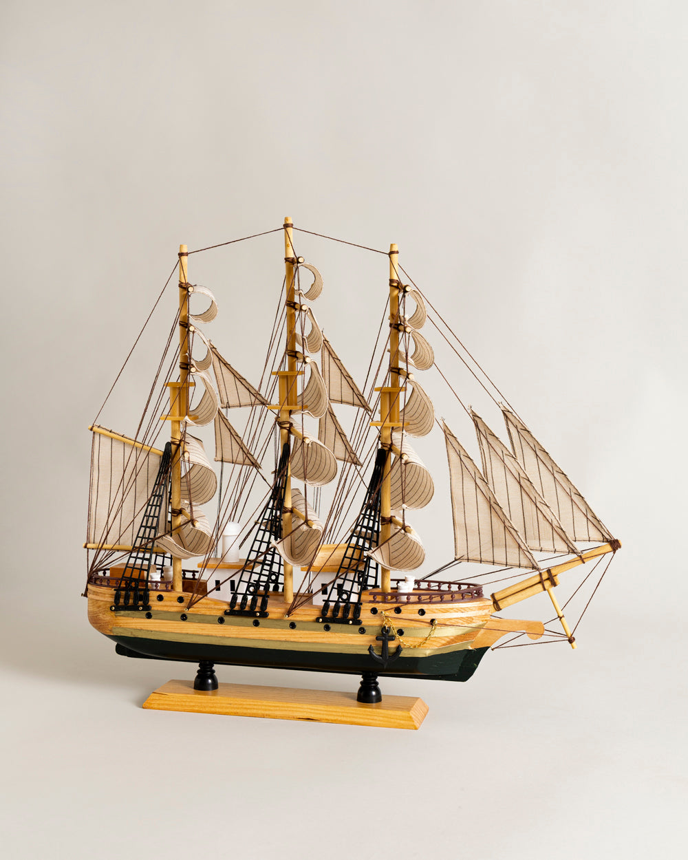 Royal Treasure Galleon Decorative Ship Model