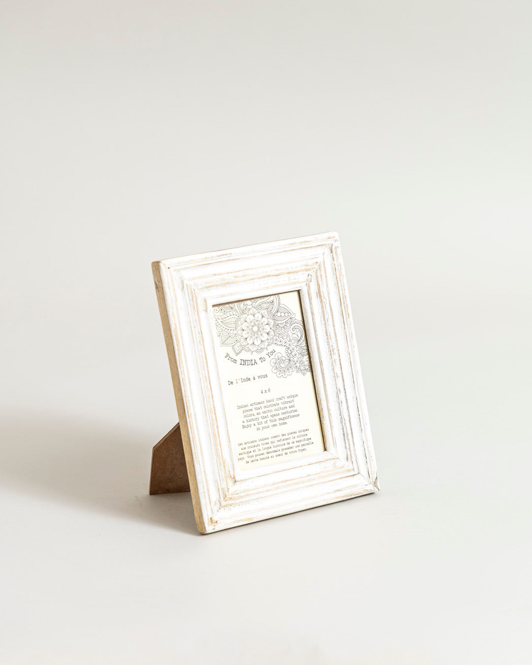 Classic Rustic Ivory Photo Frame 