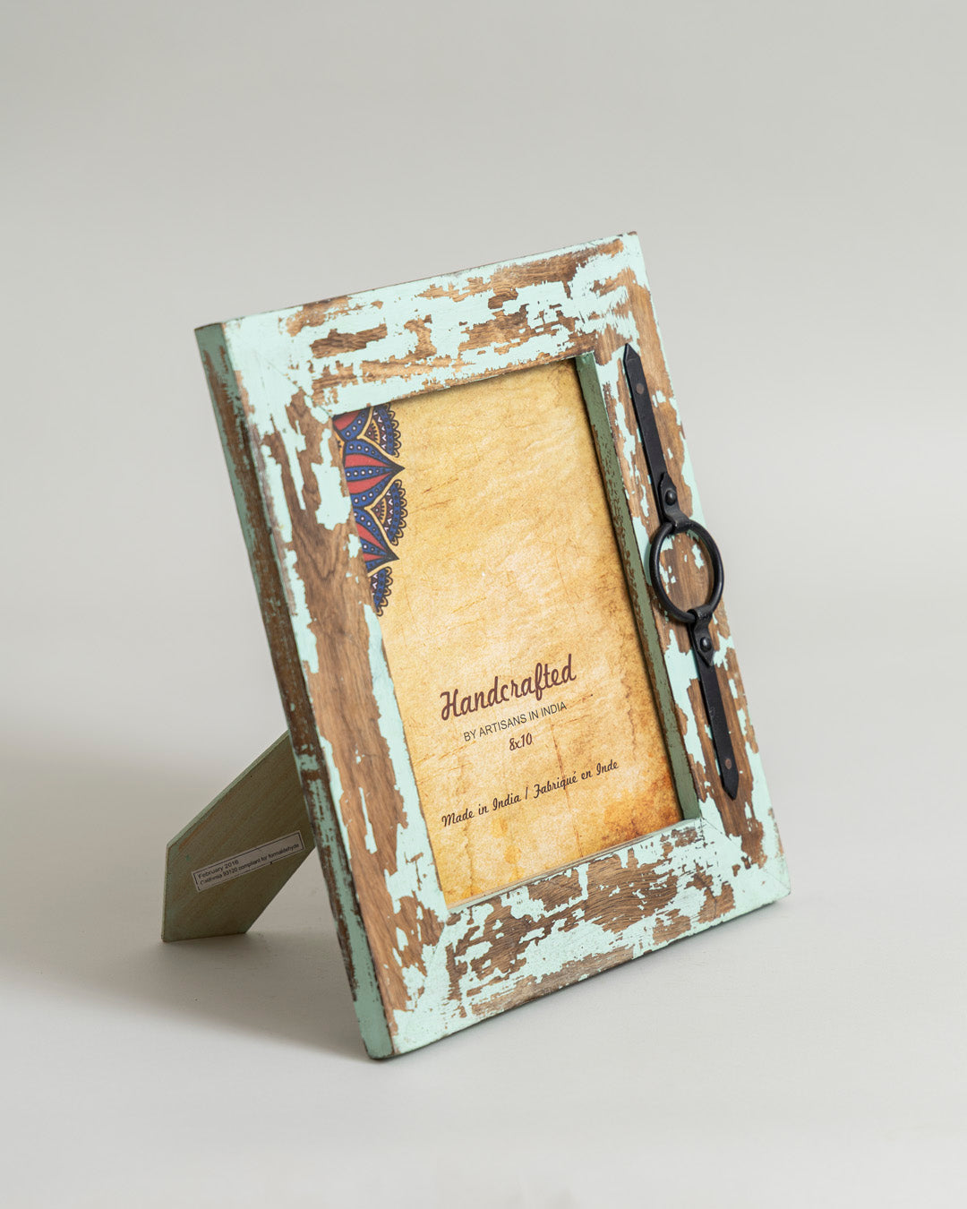 Vintage Mint Distress Frame 
