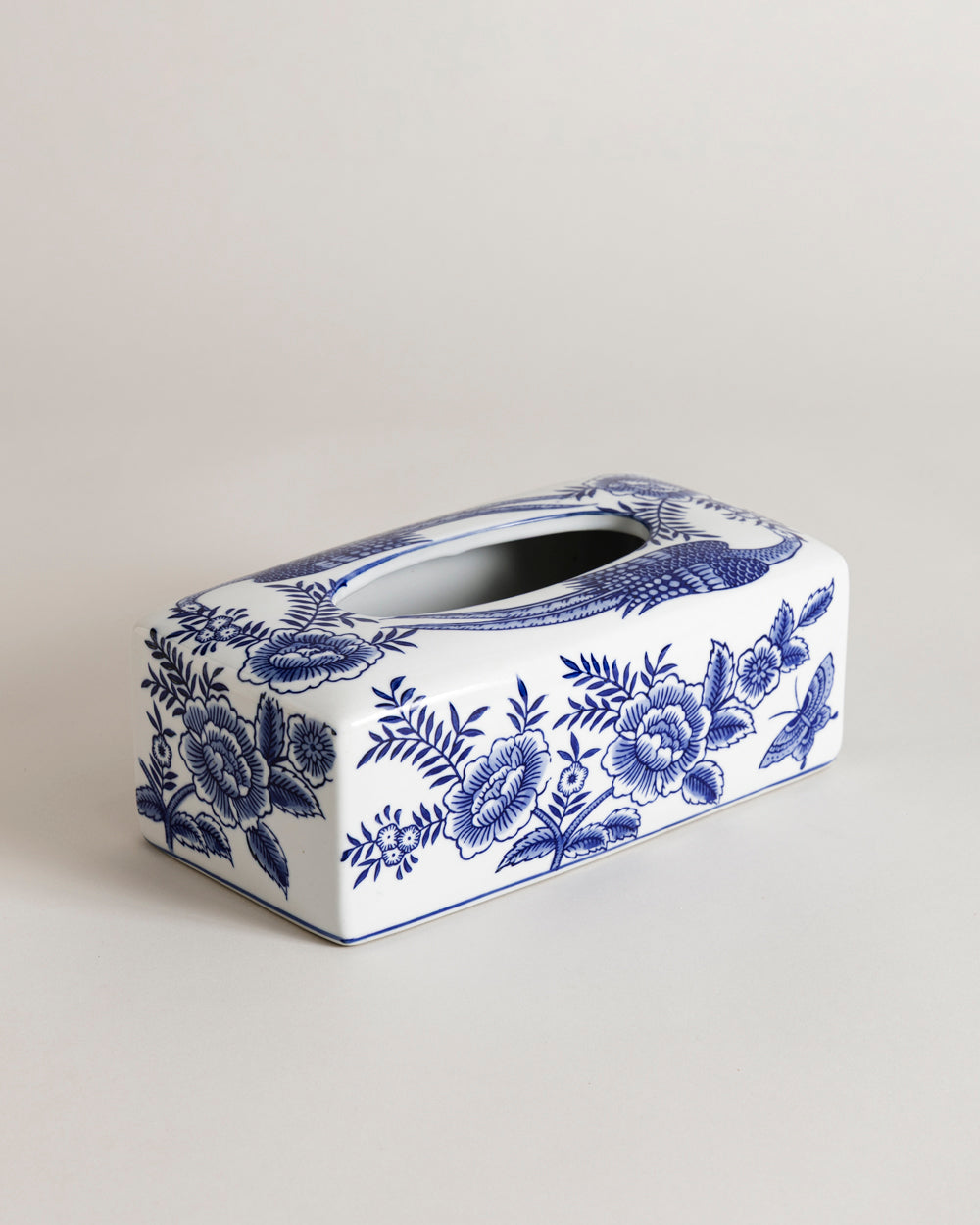 Botanical Blossom Rectangular Tissue Holder