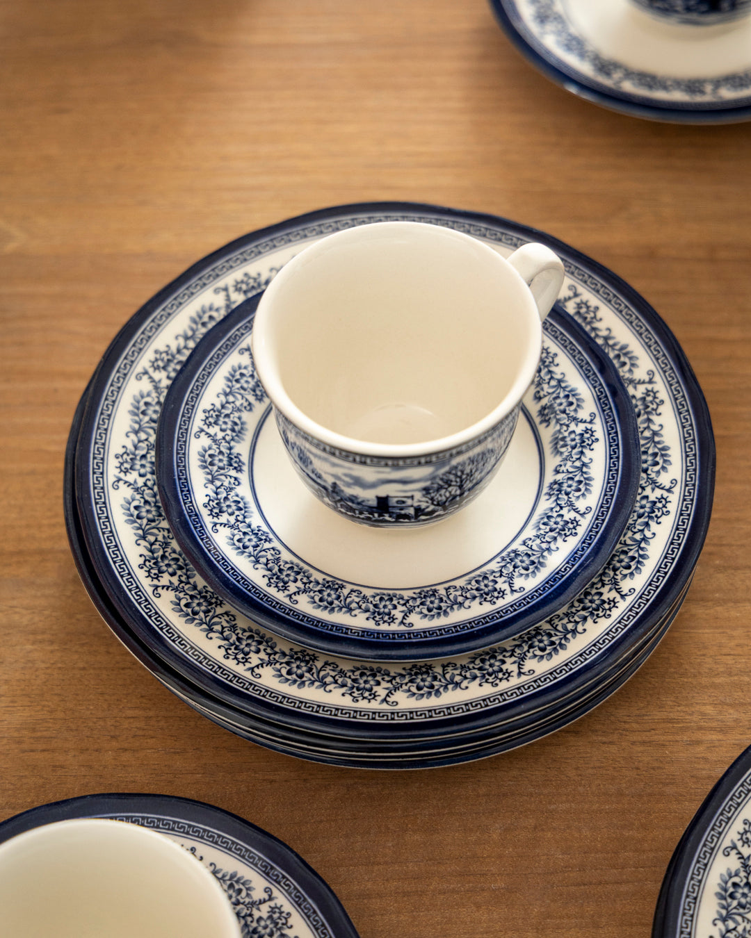 Halcyon Blue - 19 Piece Tea Set 