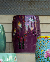 Plum Blossom Bird Garden Stool 
