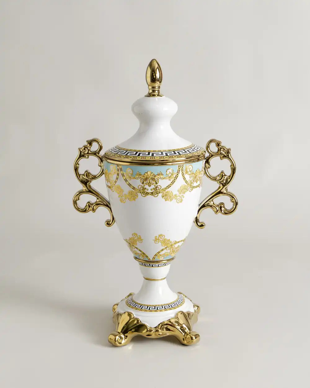 Royal Gold Ornate Decorative Vase