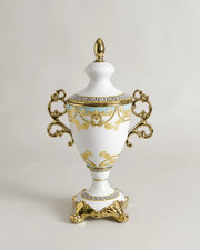 Royal Gold Ornate Decorative Vase