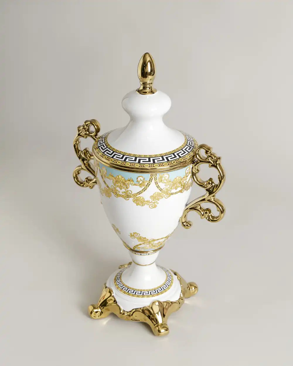 Royal Gold Ornate Decorative Vase