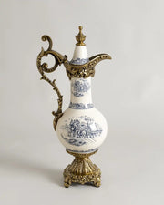 'Yorkshire' Victorian Ornamental Lidded Vase