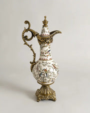 'Imperial Aviary' Victorian Ornamental Lidded Vase
