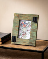 Rustic Barnwood Accent Photo Frame 