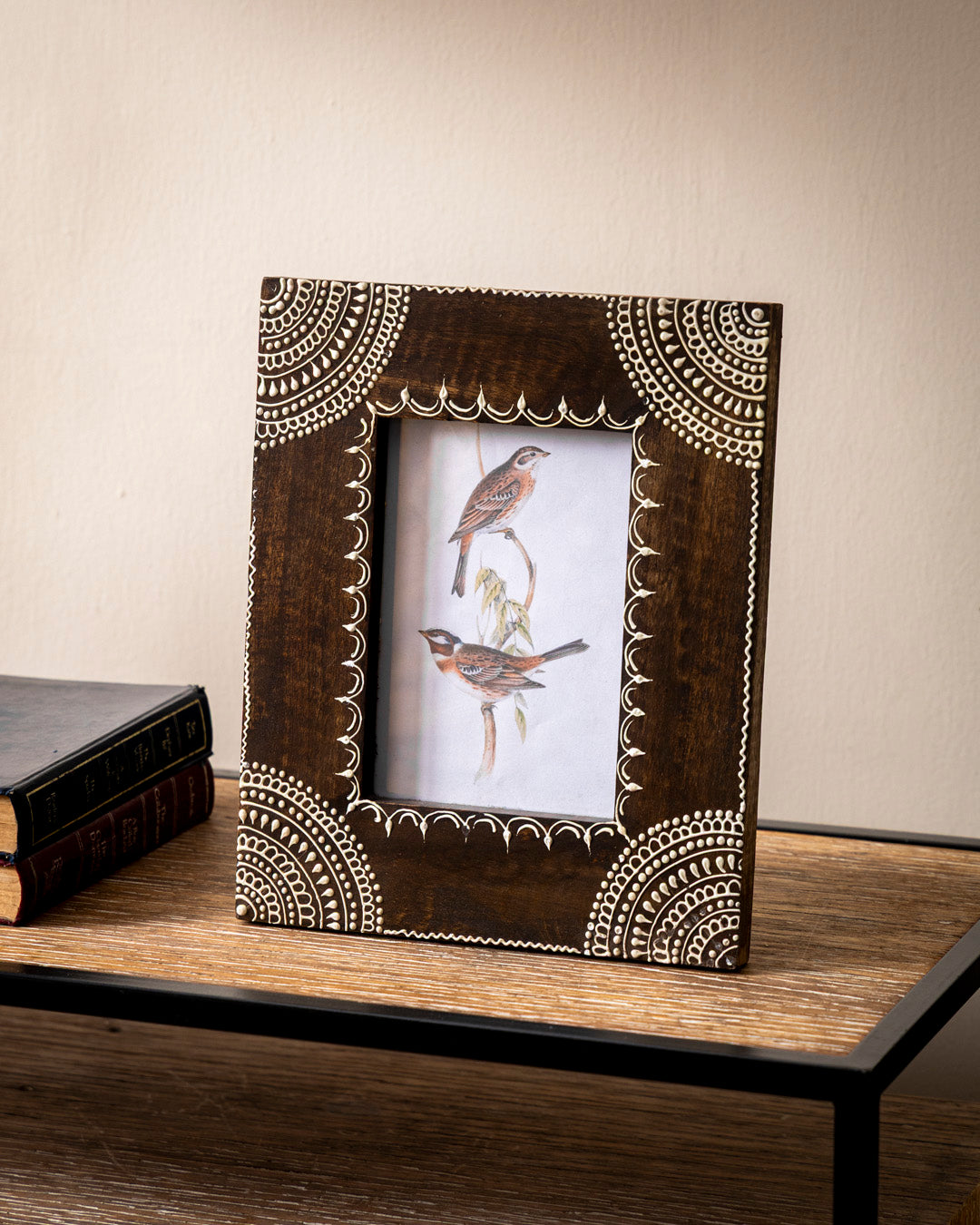 Mandala Heritage Wooden Photo Frame 