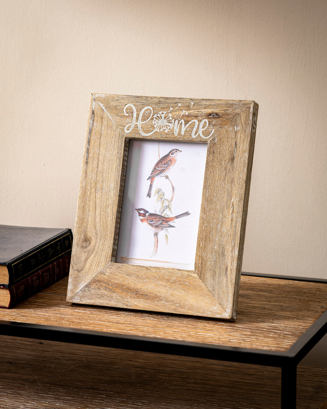 Home Rustic Wooden Photo Frame 