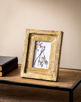 Rustic Gold Distressed Photo Frame 