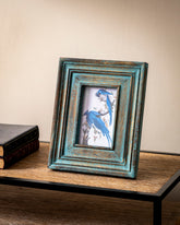 Coastal Turquoise Vintage Photo Frame 
