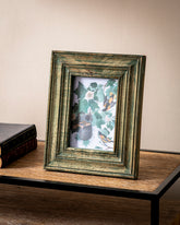 Antique Olive Distressed Photo Frame 