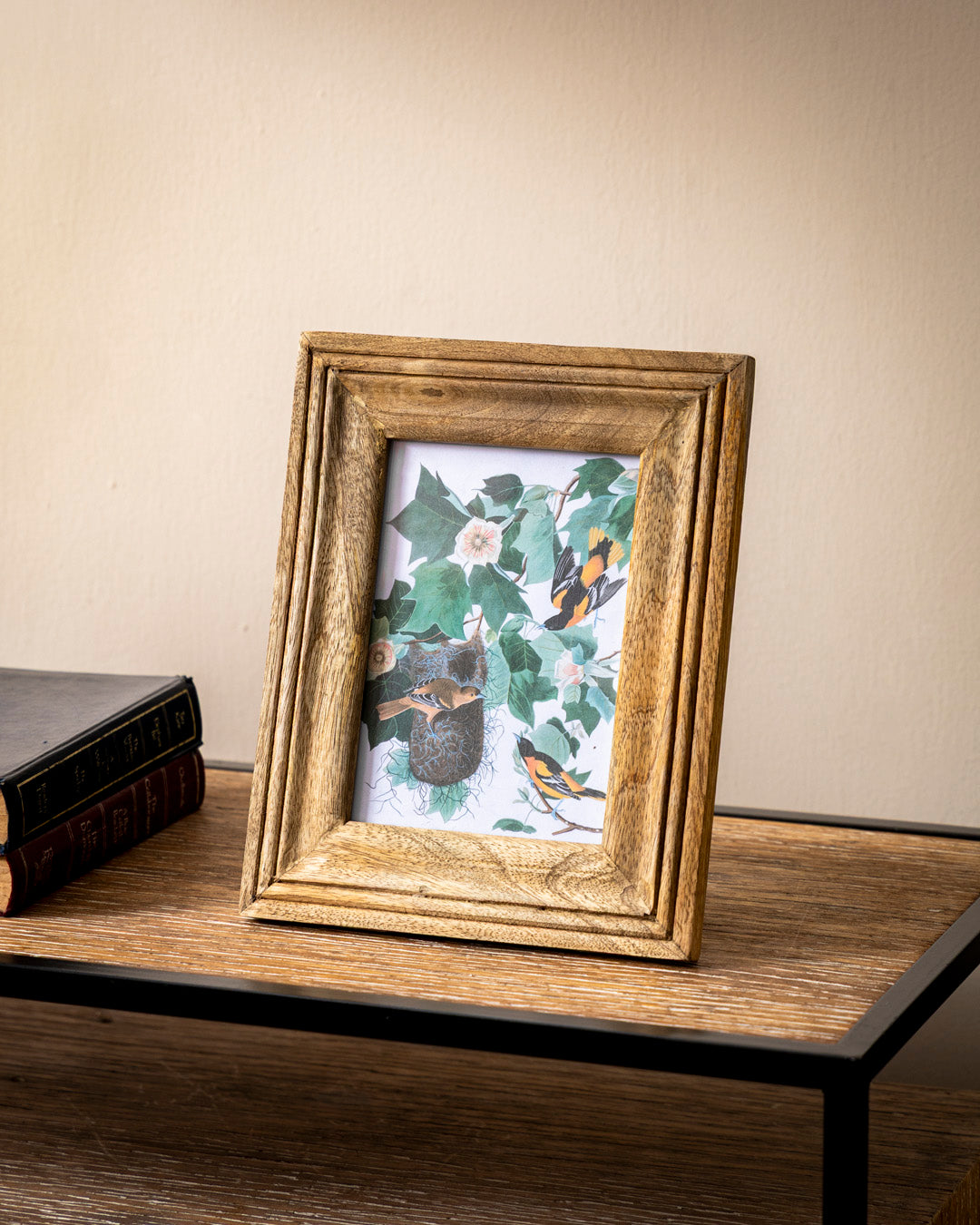 Classic Rustic Wood Photo Frame 