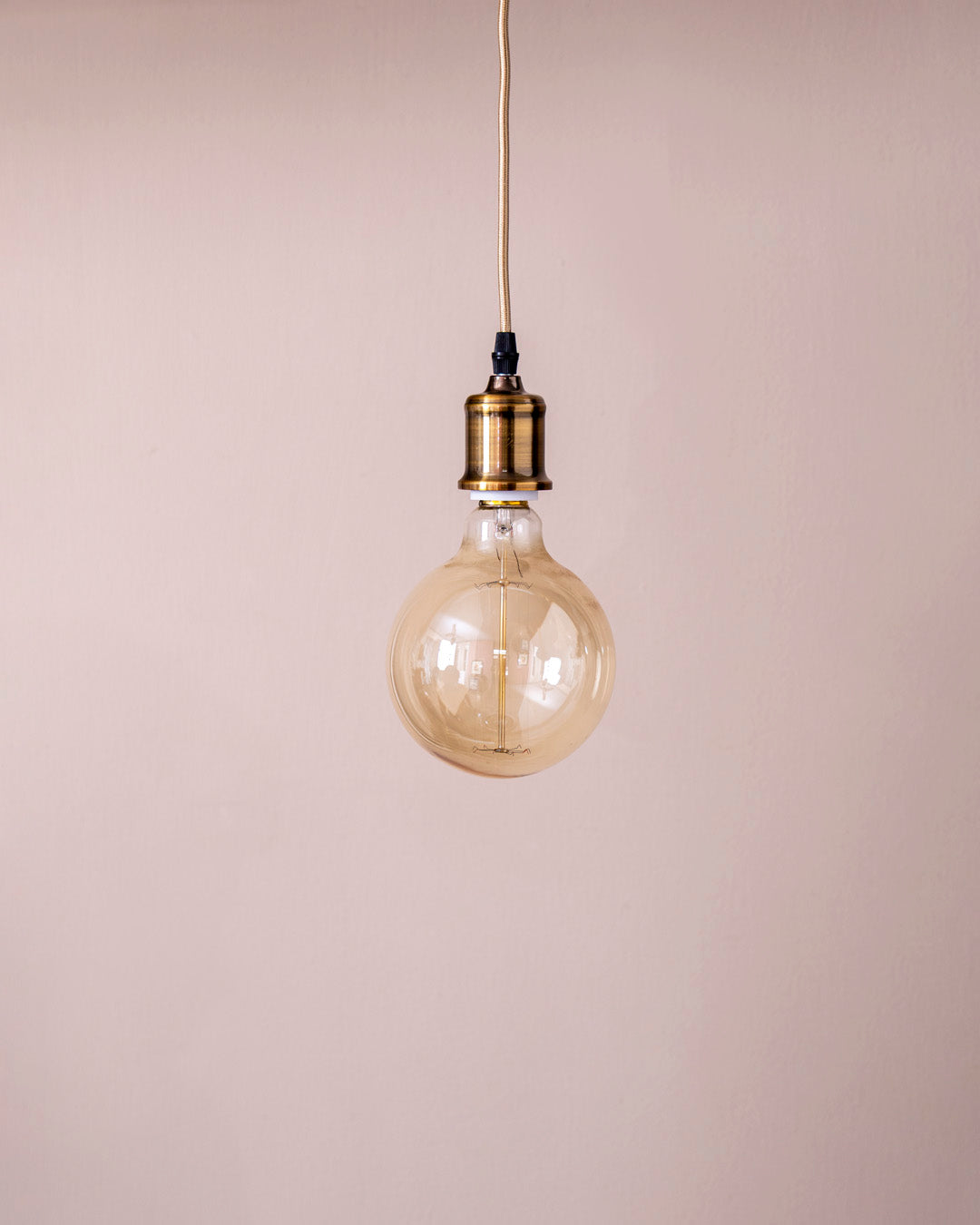 Retro Decorative Bulb - Amber 