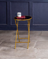 Noir Luxe Accent Table 