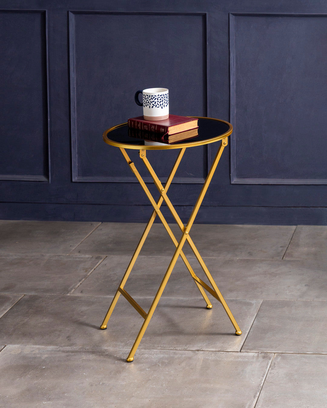 Noir Luxe Accent Table