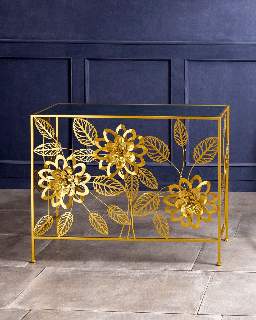 Golden Garden Console Table - Large