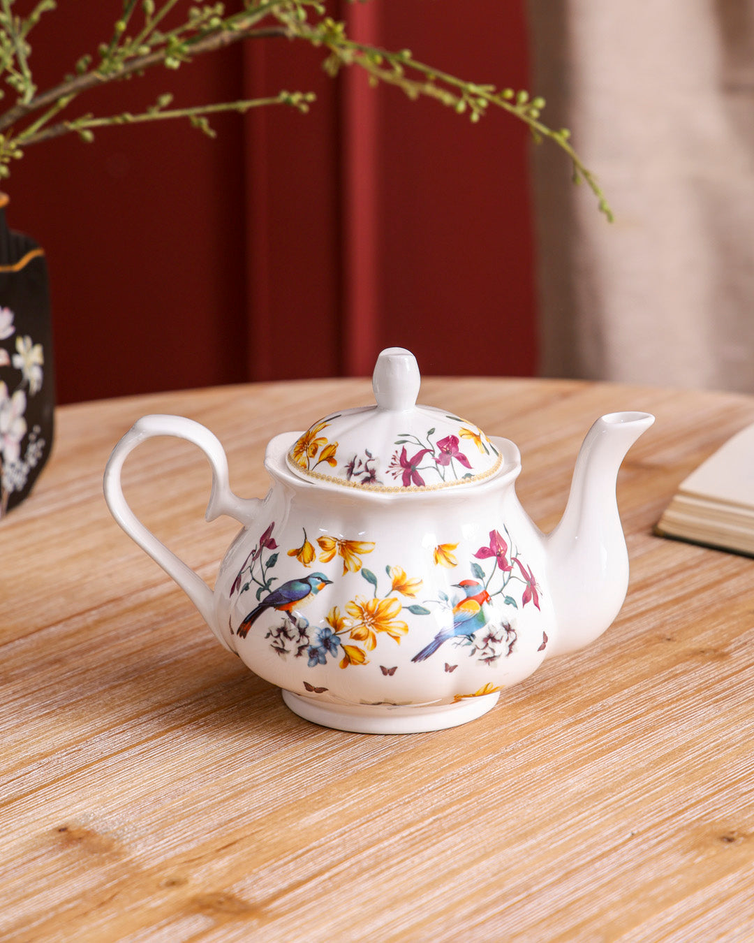 Songbird Serenade Ceramic Kettle 