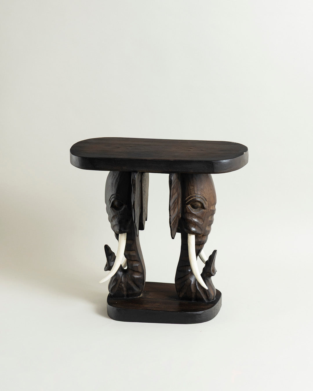 Royal Dual  Elephant Console Table - 46 Cm 