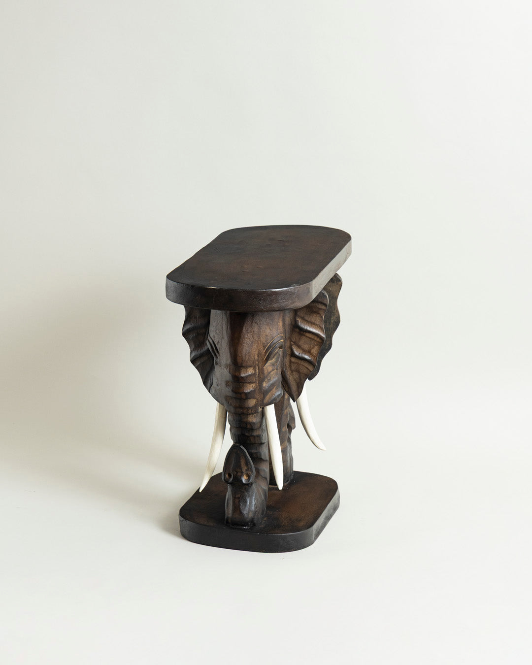 Royal Dual  Elephant Console Table - 46 Cm 