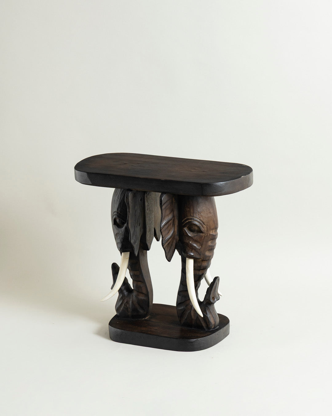Royal Dual  Elephant Console Table - 46 Cm 