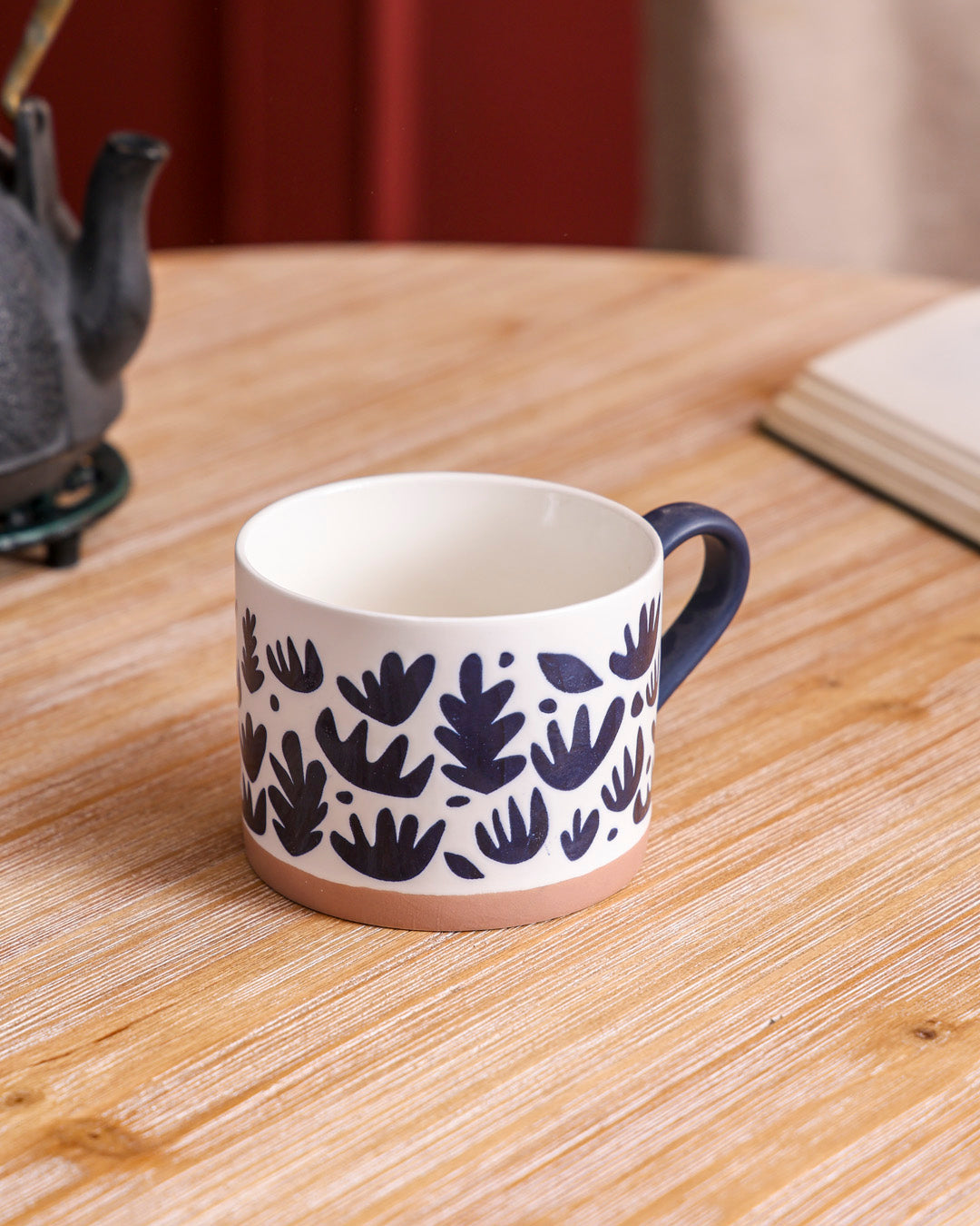 Blue & White Sunrise Charm Mug 