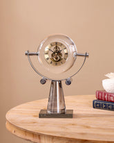 Crystal Clear Gear Table Clock - Large 