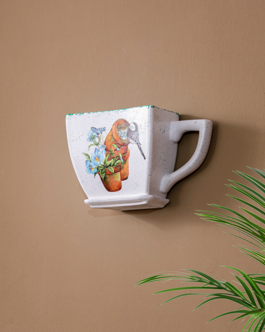 The Cup - Ceramic Wall Planter 